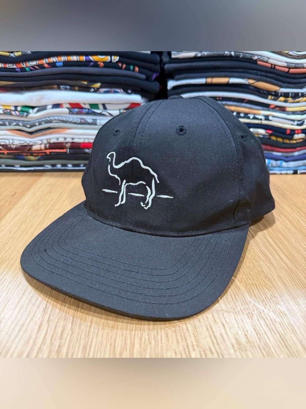 Vintage CAMEL Cigarettes Embroidered Snapback Hat